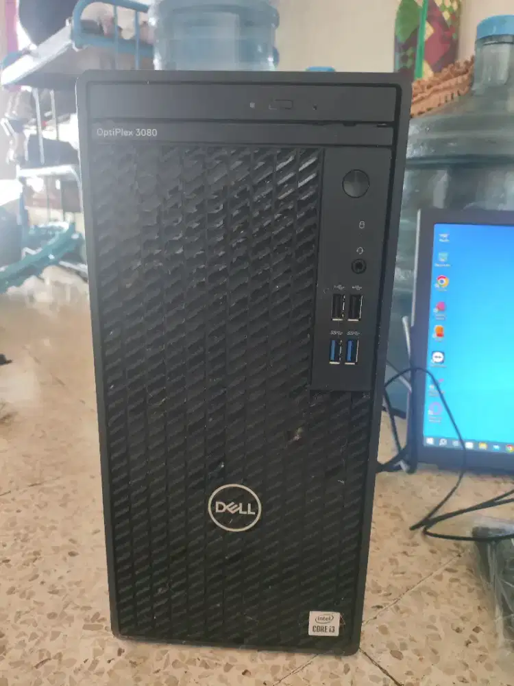 KOMPUTER DELL OPTIPLEK 3080 SFF i3 + MONITOR DELL
