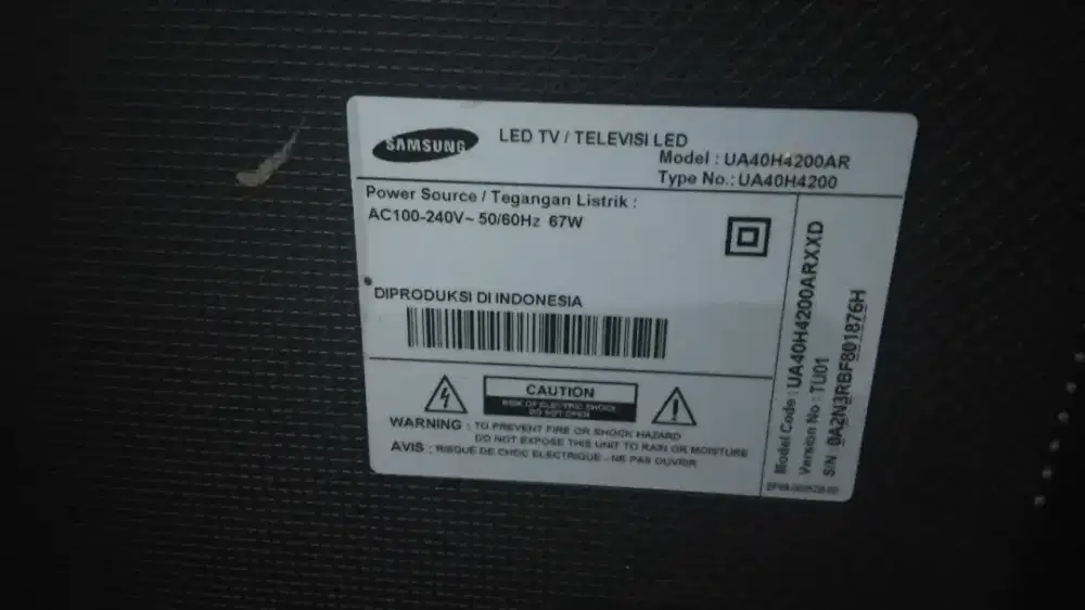 TV LED samsung 40 inc