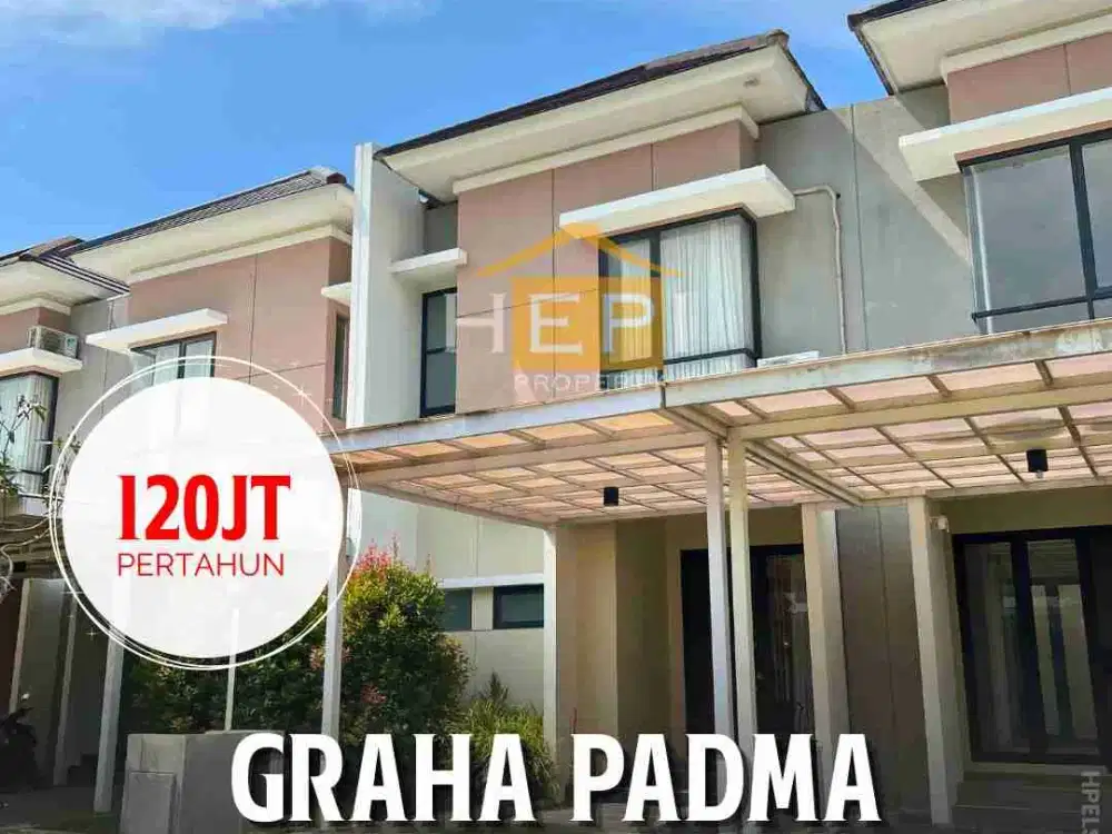 Rumah 2 Lantai Minimalis Taman Anggrek Graha Padma Semarang Dijual Full Furnish