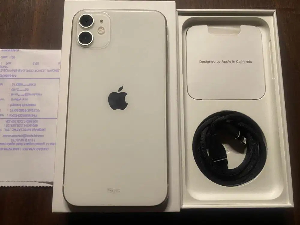 Iphone 11 white 128gb resmi ibox