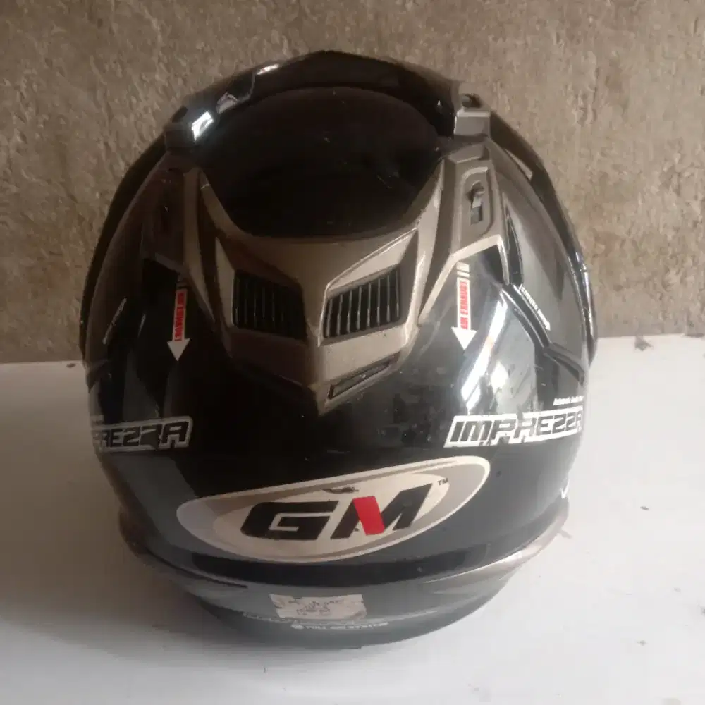 Jual helem GM impressa visor M double visor