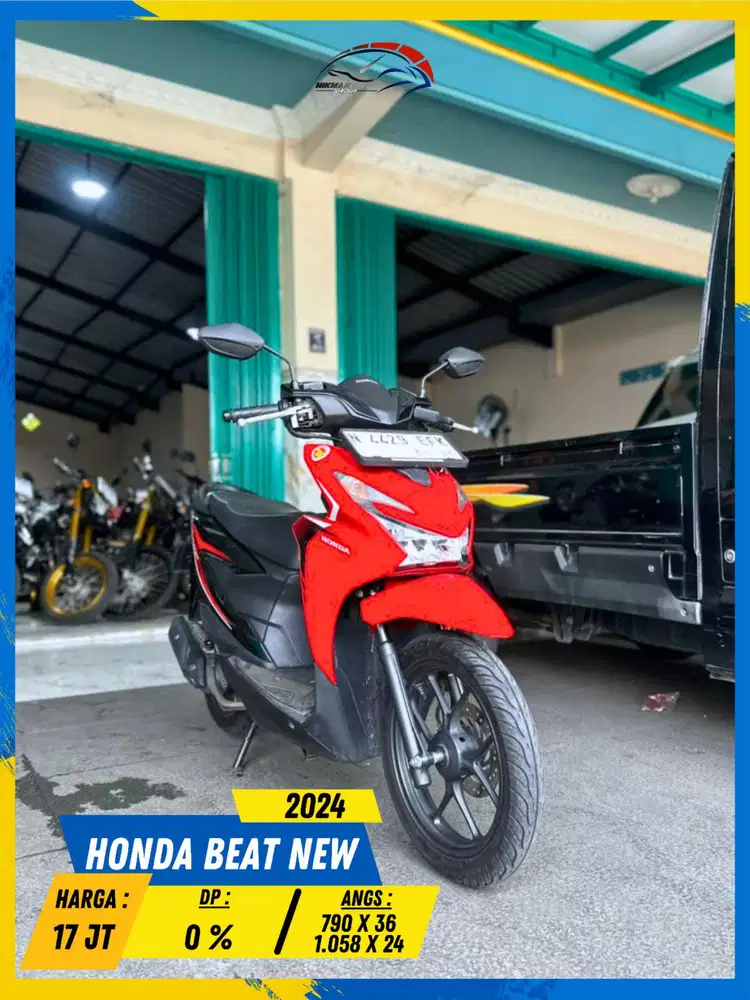 HONDA BEAT NEW 2024 NDANG SATSET MASZEHH HIKMAH MOTOR KEPUH MALANG