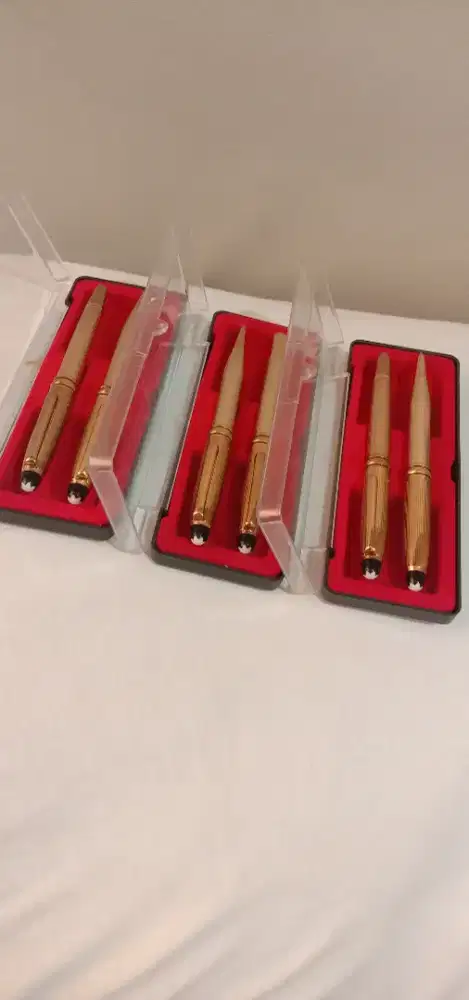 (Take All 6pcs) Pulpen Montblanc Meisterstuck rollerpen, signpen.