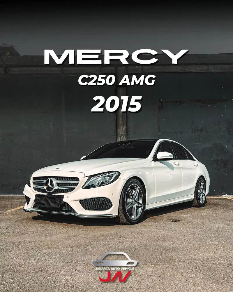 MERCEDES BENZ C250 AMG 2015 / LIKE NEW / MINT CONDITION