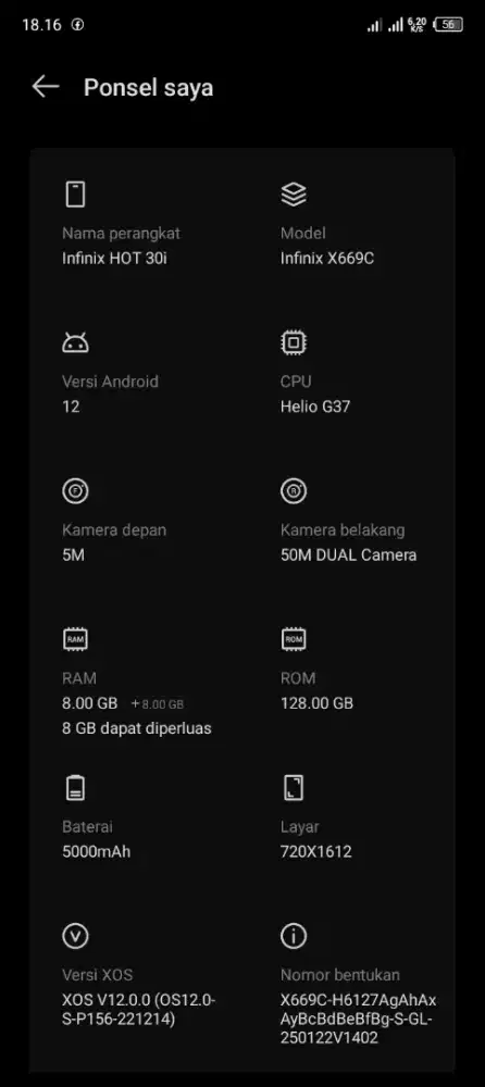 hp bekas seperti baru