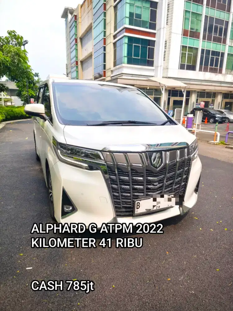 TOYOTA ALPHARD G ATPM AT 2022