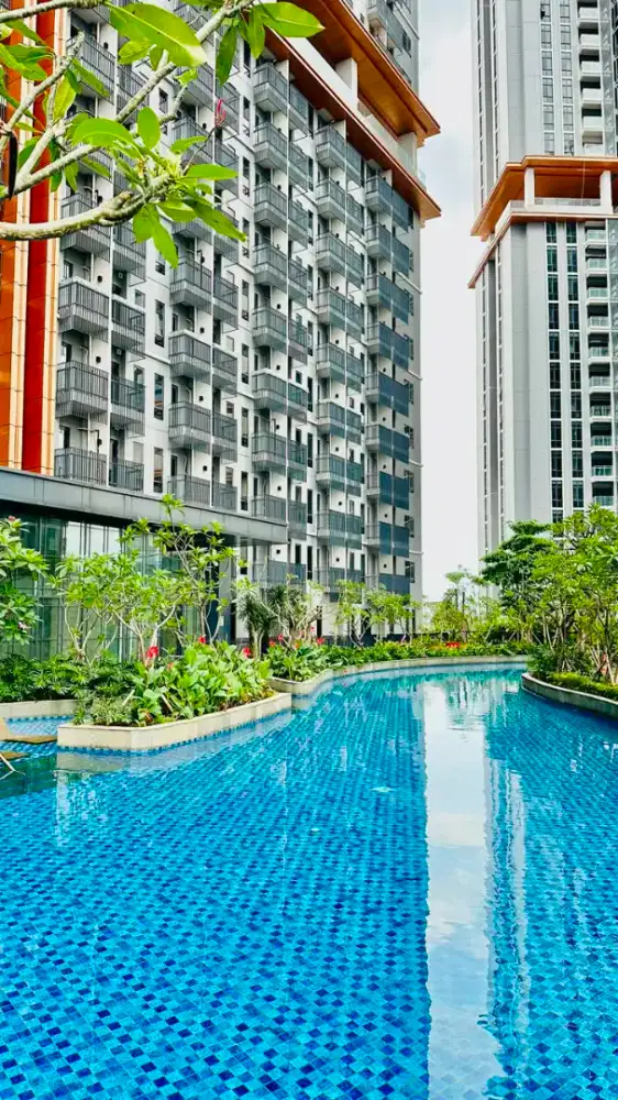 Sewa Bulanan Murah Apartemen Pakuwon Bekasi full furnishes