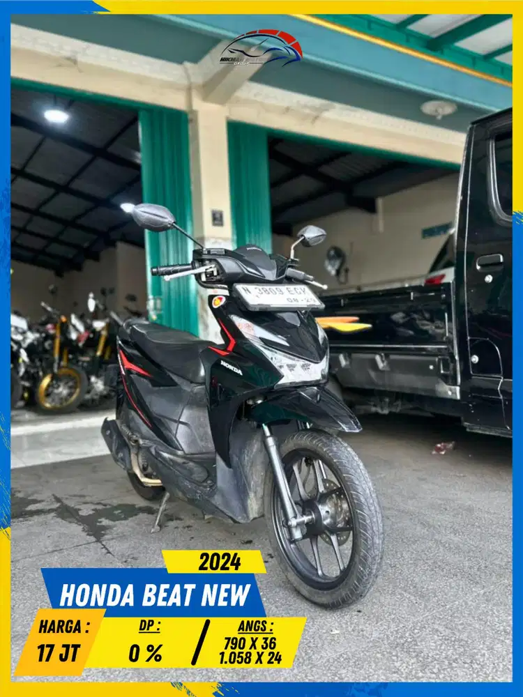 HONDA BEAT NEW 2024 NEGO SAMPE DEAL MASZEHH HIKMAH MOTOR KEPUH MALANG