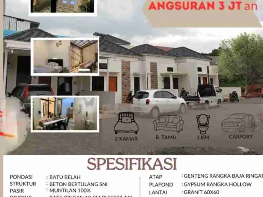 Rumah Termurah di Area Banyumanik Lingkungan Sudah Terbentuk