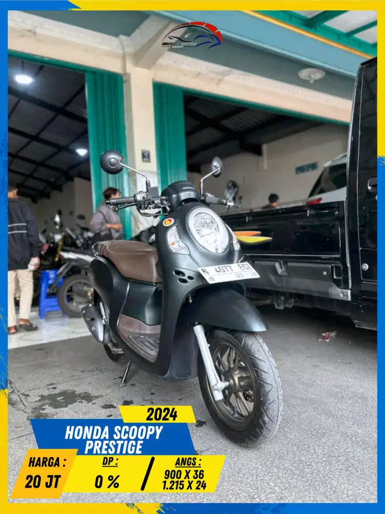 HONDA SCOOPY PRESTIGE 2024 MURAH MERIAH HIKMAH MOTOR KEPUH MALANG