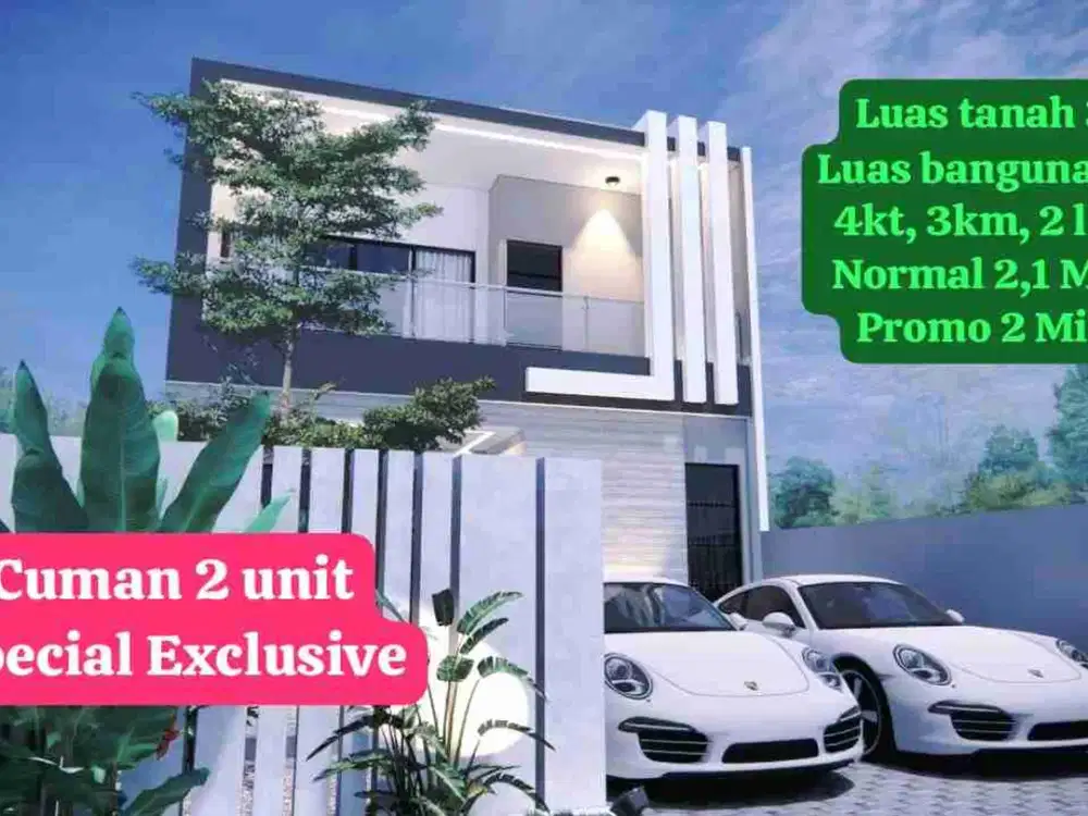 Rumah 2 Lantai LT 150m² Di Samping Citra Grand Tembalang