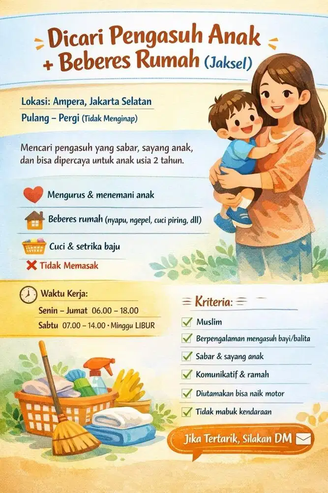Lowongan Babysitter