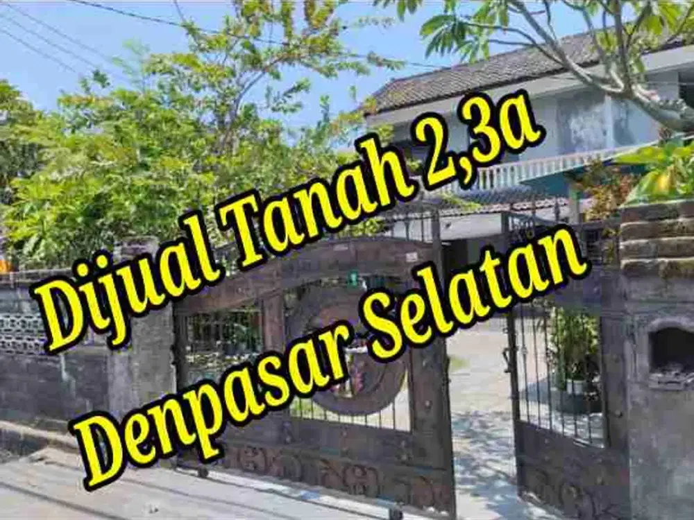 Dijual Tanah 2,3a di Jln Babakan Sari, Pedungan Denpasar Bali