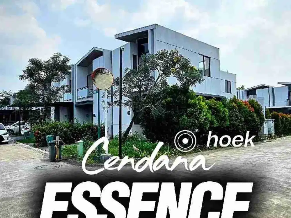 Disewakan rumah hoek di Boulevard nya cendana essence lippo karawavi