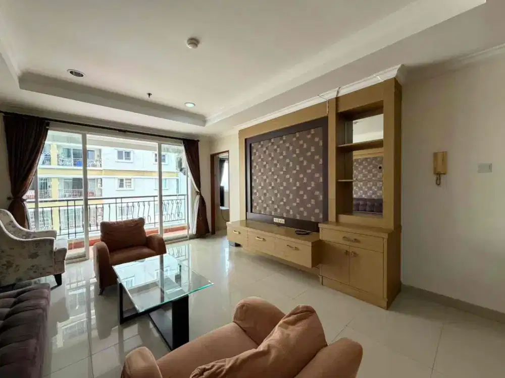 disewakan apartemen mediterania lagoon residences kemayoran 3 kamar