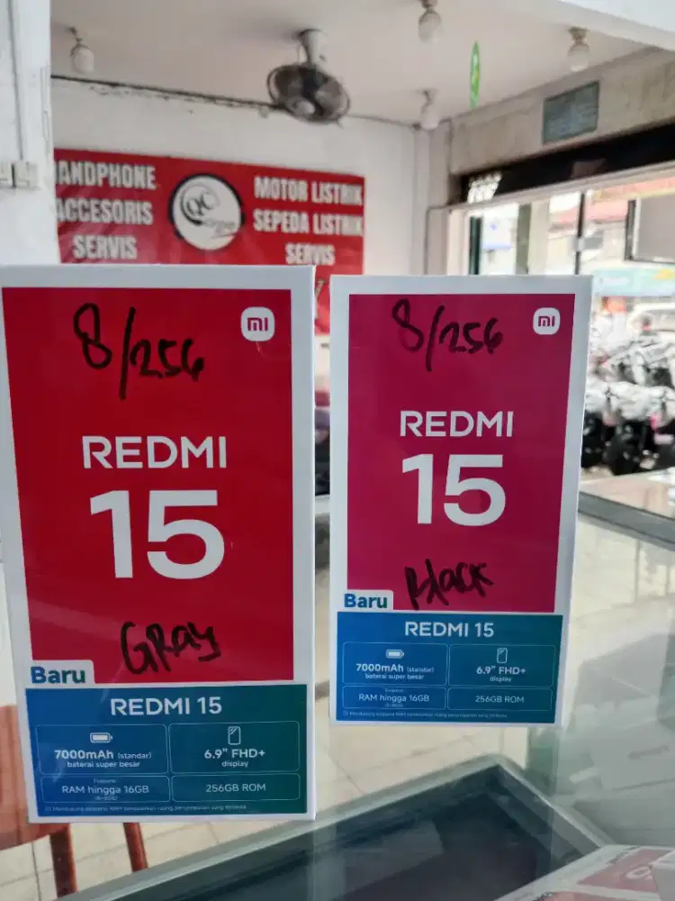 Promo HP Redmi 15 baterai 7000mAh nihh guyss