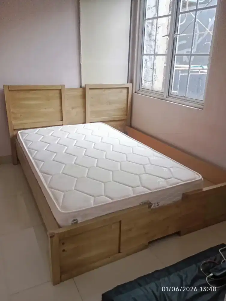 Paket Divan Dipan 160x200cm & Matras Kasur ELITE 120x200cm Tebal 30 cm