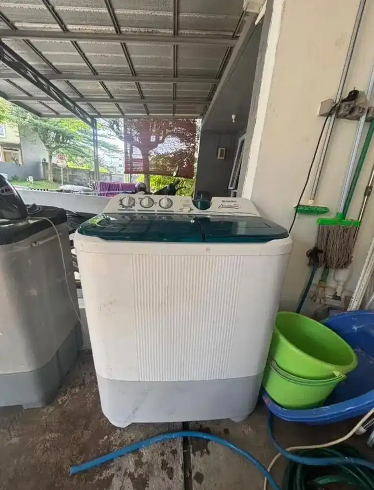 MESIN CUCI SHARP 2 TABUNG 8 KG