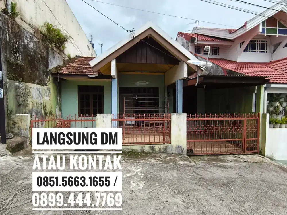 DIJUAL CEPAT! Rumah Di Kawasan Strategis BEBAS BANJIR