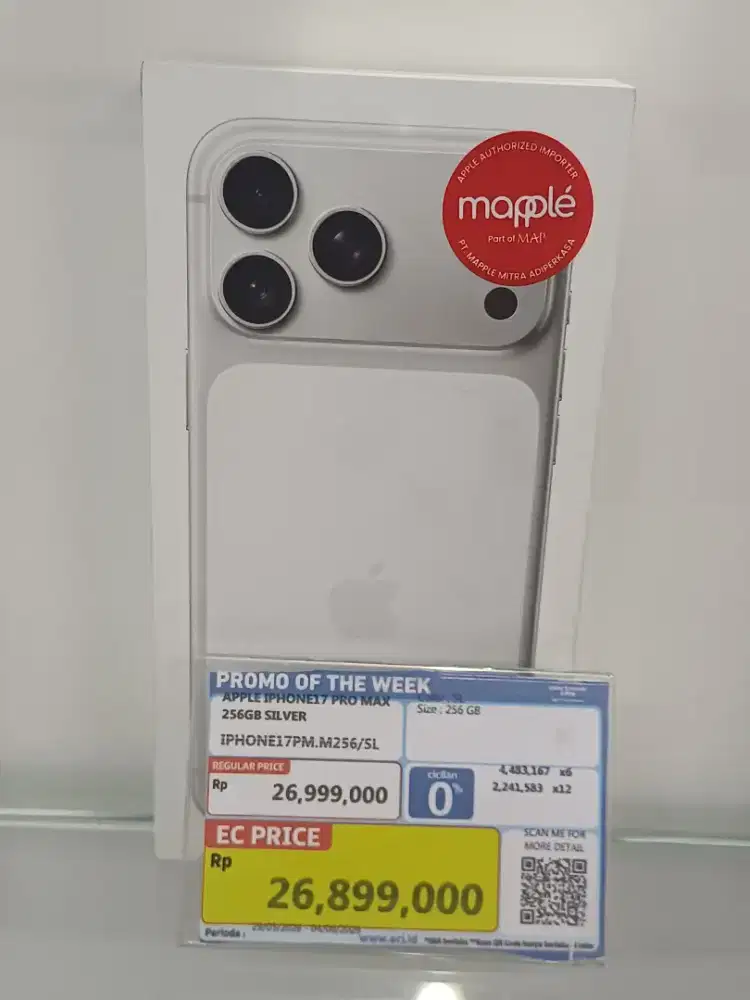 Apple iphone 17 pm garansi resmi