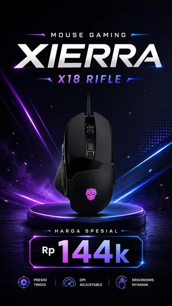Rexus xierra X18 mouse gaming wired