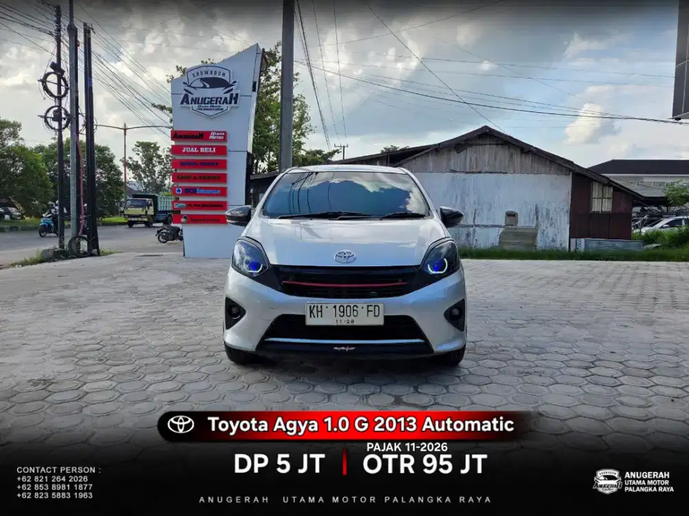 Dp 5jt Agya 1.0 G AT 2013