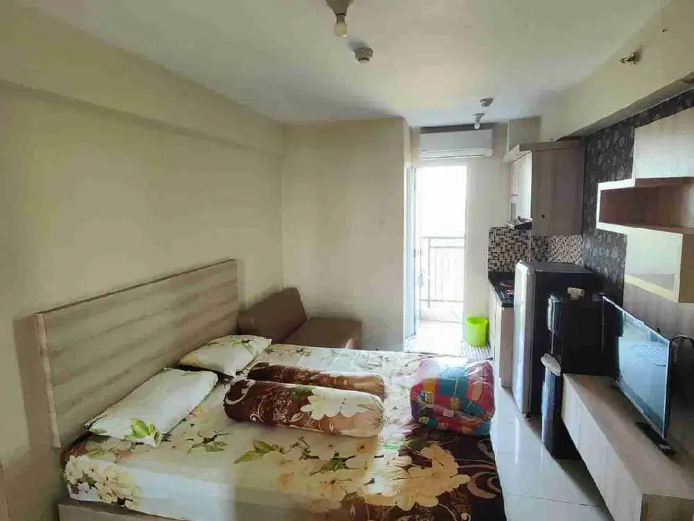 Jual Studio Furnished SHM apartemen Bassura City tower Dahlia