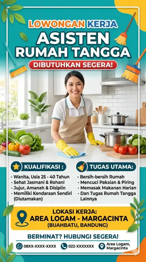 ASISTEN RUMAH TANGGA (LOGAM-BUAHBATU)