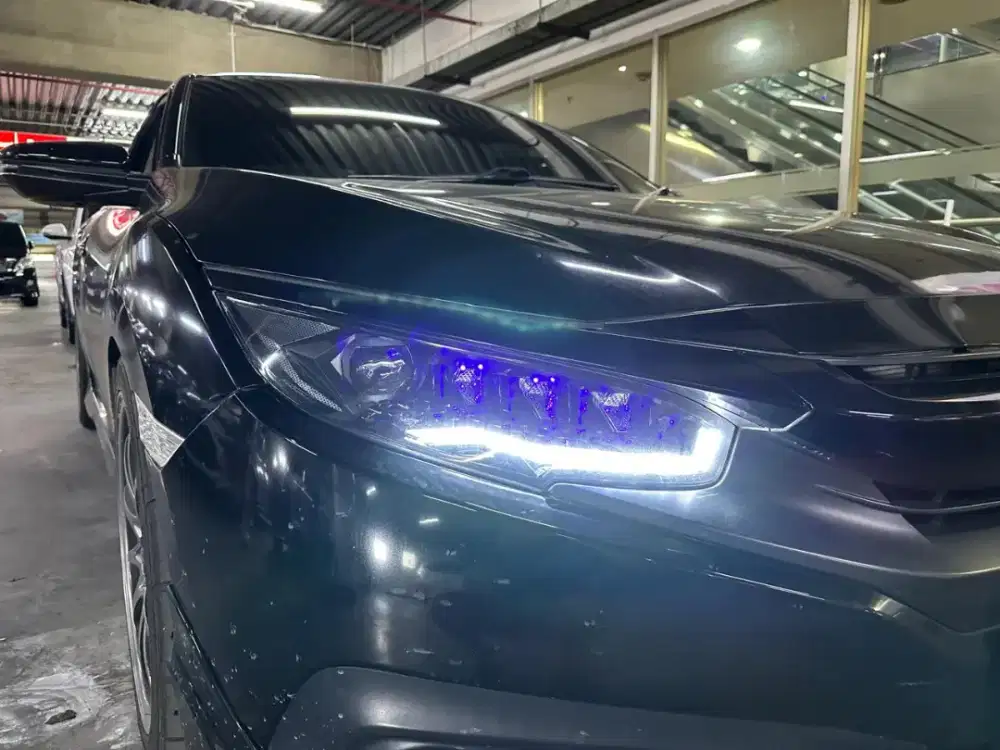 Headlamp civic turbo sedan/hatchback diamond buggati