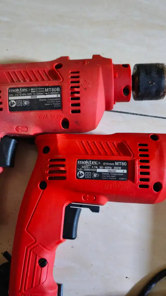 JUAL MESIN BOR LISTRIK BEKAS MAKTEC