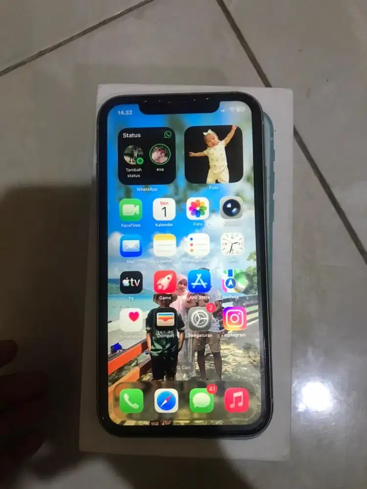 Iphone 11 64gb inter dusbook ori