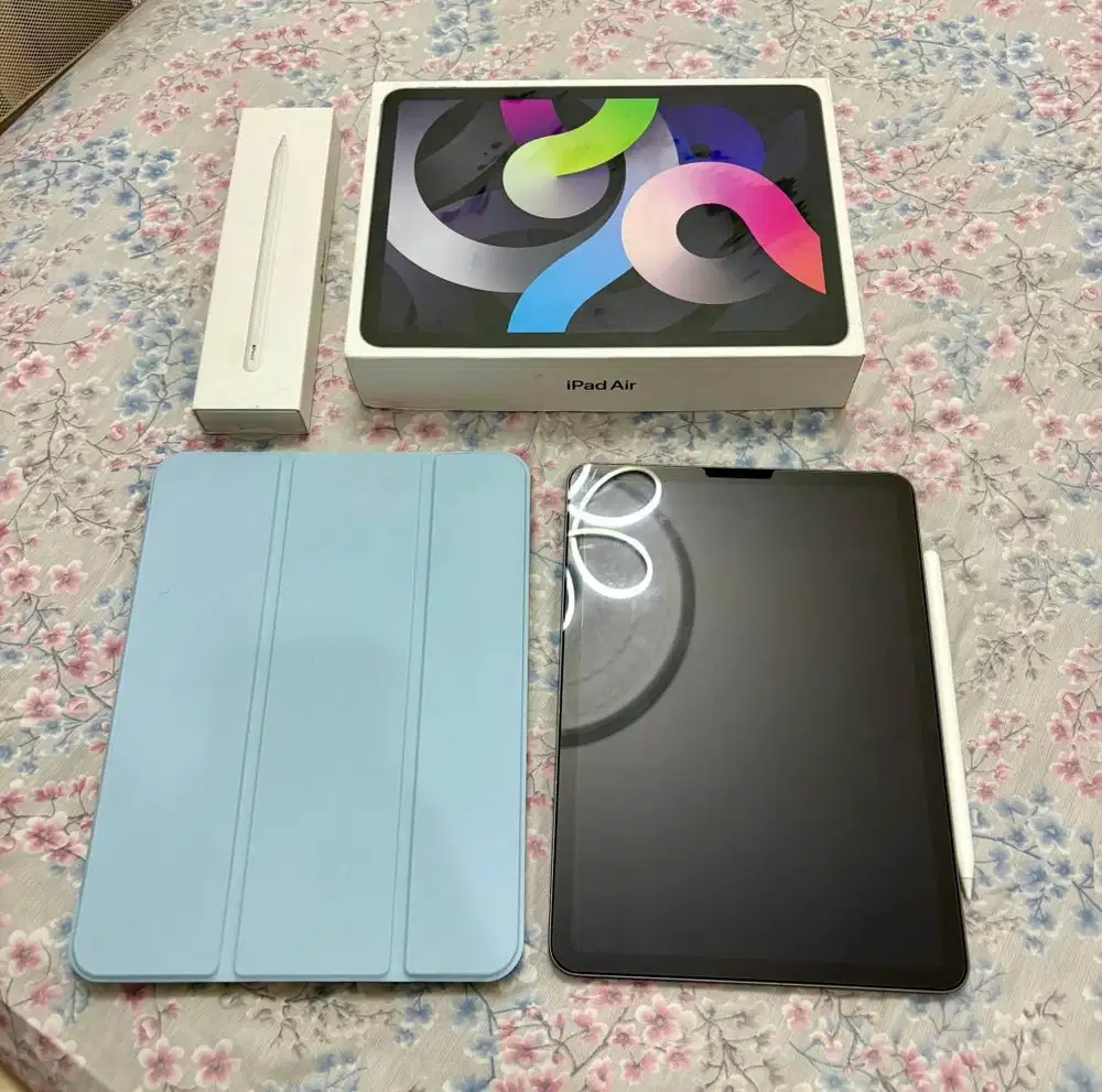 Ipad air gen 4 wifi only space gray 64gb + apple pencil gen 2