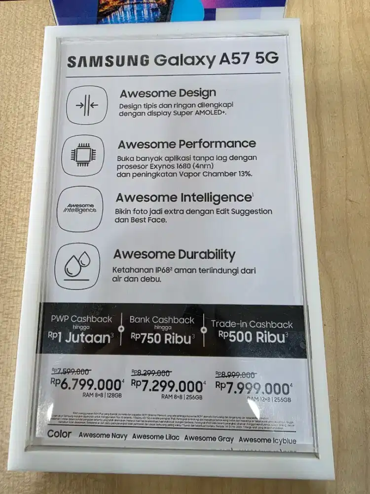 Samsung galaxy A575G