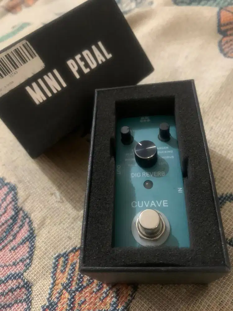 Mini Pedal efek gitar CUVAVE DIG REVERB
