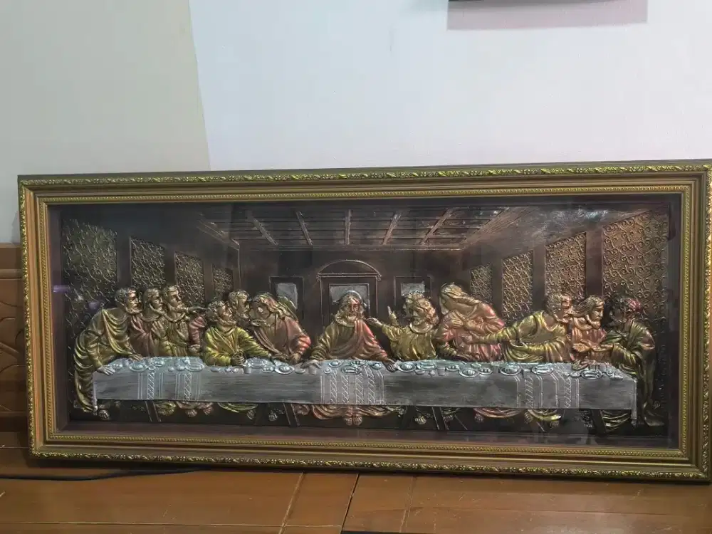pajangan the last supper , perjamuan terakhir