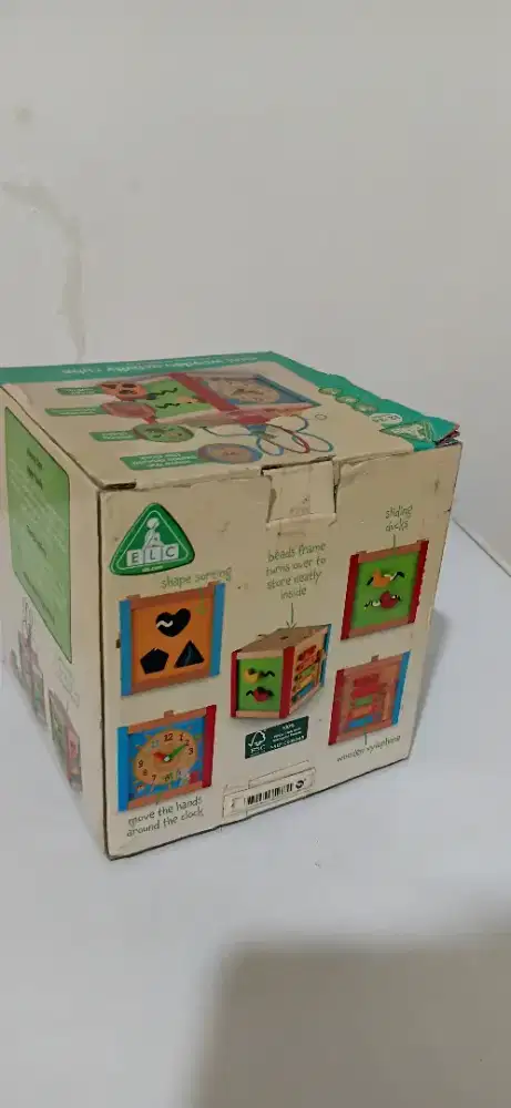 ELC (Early Learning Centre) Mini Wooden Activity Cube