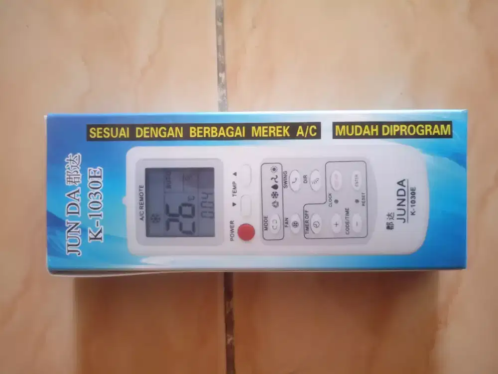 Remote AC Universal Merk Junda K-1030E