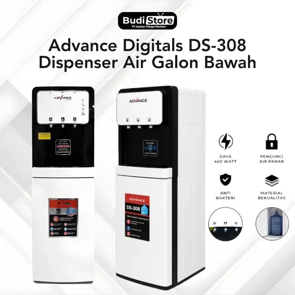 Advance Digitals DS-308 Dispenser Air Galon Bawah