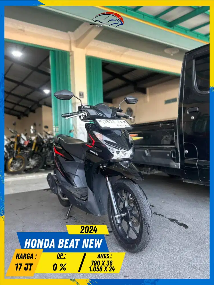 HONDA BEAT NEW 2024 LIKE NEW MASZEHH HIKMAH MOTOR KEPUH