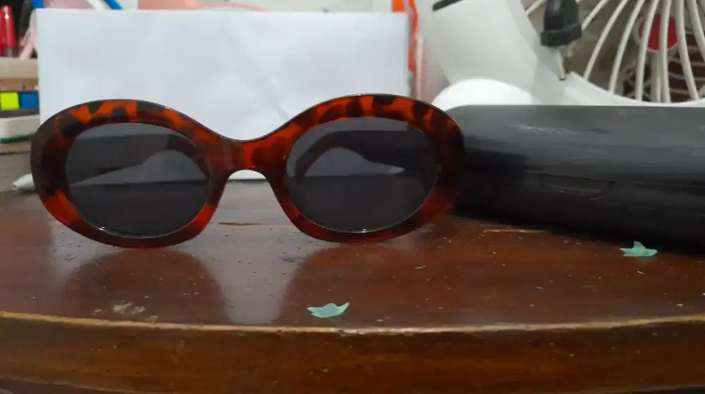 Kacamata hitam Wanita frame coklat