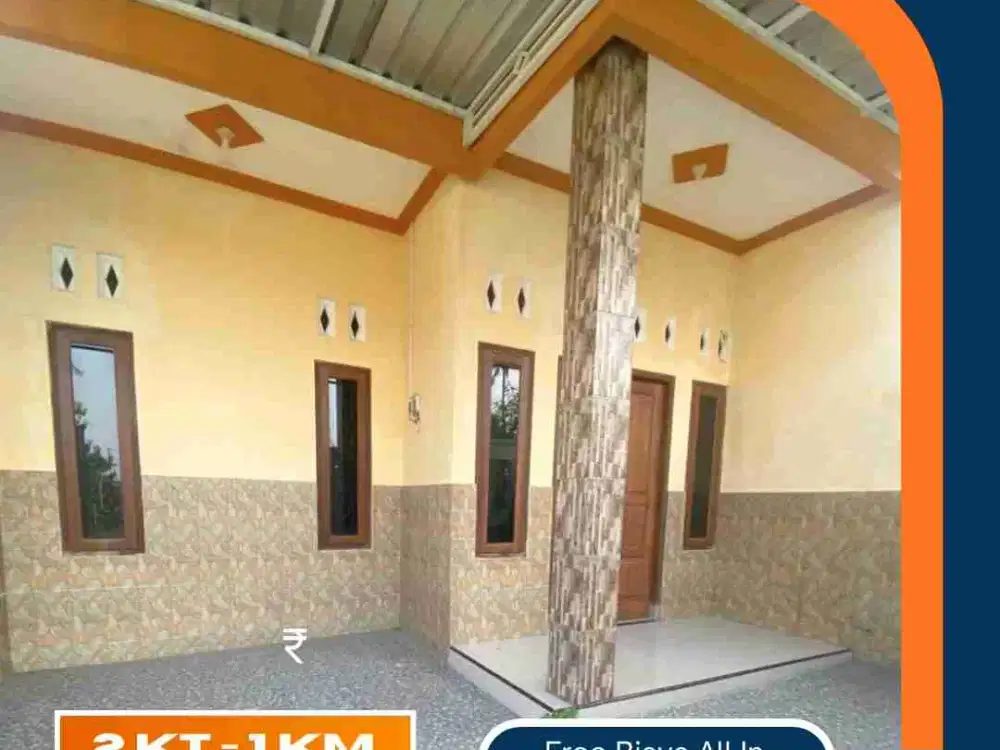 Rumah Second Bagus 1 Lantai Harga 300 juta