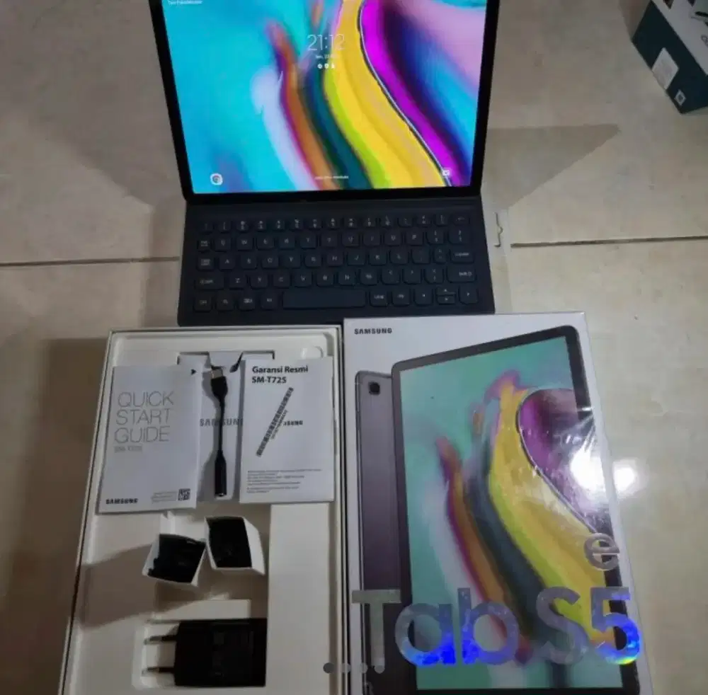 Samsung Galaxy Tab S5e full set