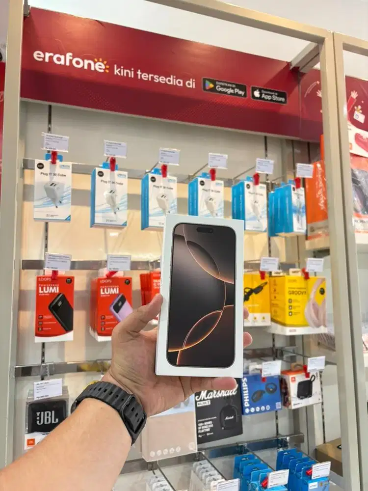 Iphone 16 promax 256 new garansi bisa kredit