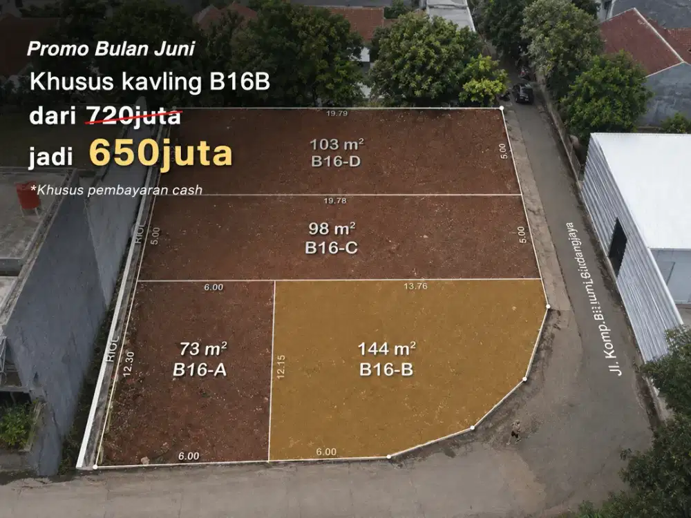 Promo Juni Kavling Murah di dekat RS Hermina Arcamanik