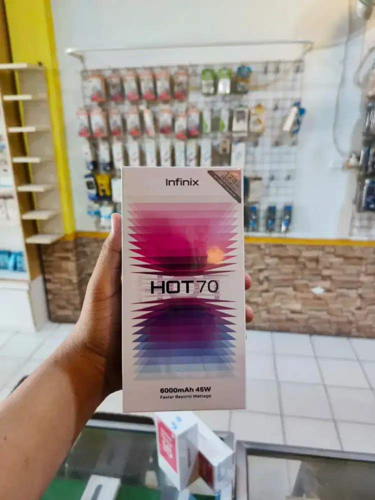 Infinix Hot 70 6/128 Promo terbatas bisa Kredit