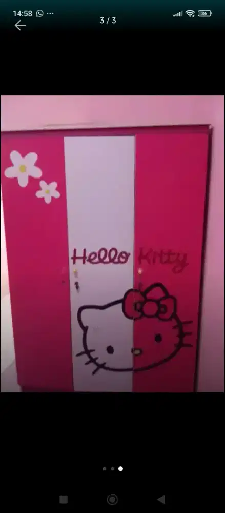 LEMARI HELLO KITTY