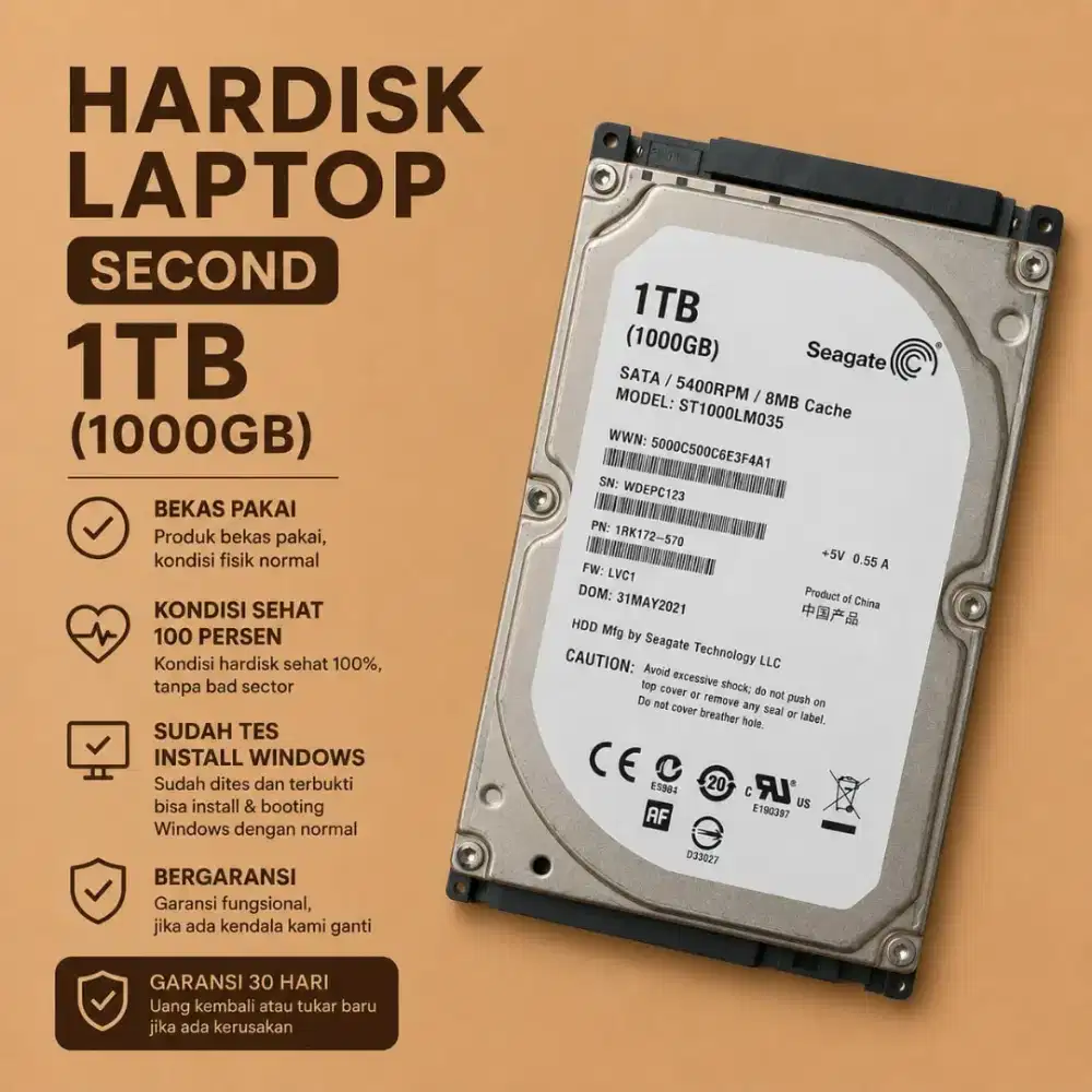 HARDISK LAPTOP 1TB