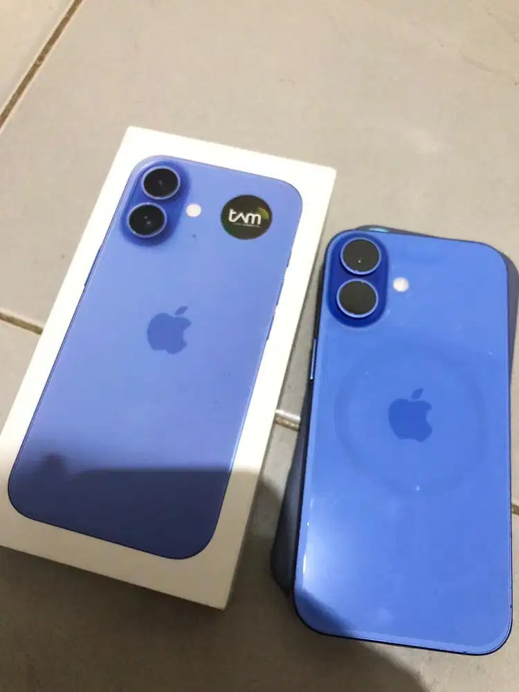 Iphone 16 128gb ultramarine garansi tam
