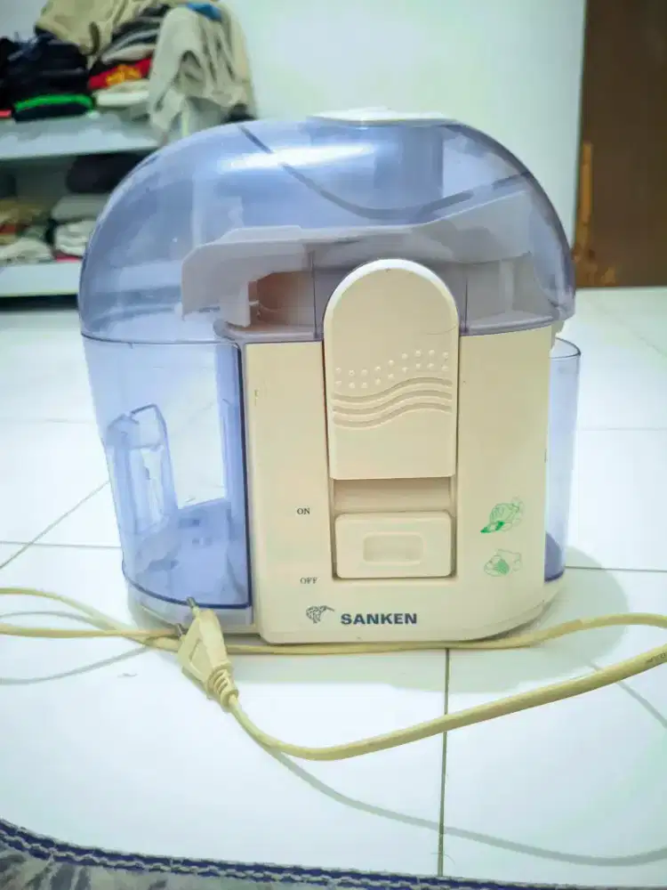 Jual sanken juicer belum pernah dipakai