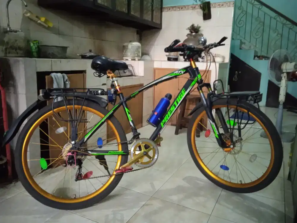 Sepeda sakoni prestige full accesories